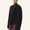 Asymmetrical Jacket in Bouclé Wool Asymmetrical Jacket in Bouclé Wool