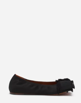 Ballerina Flat with a Satin Bow Ballerina Flat with a Satin Bow