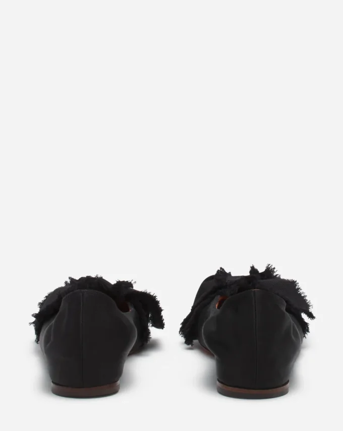 Ballerina Flat with a Satin Bow Ballerina Flat with a Satin Bow