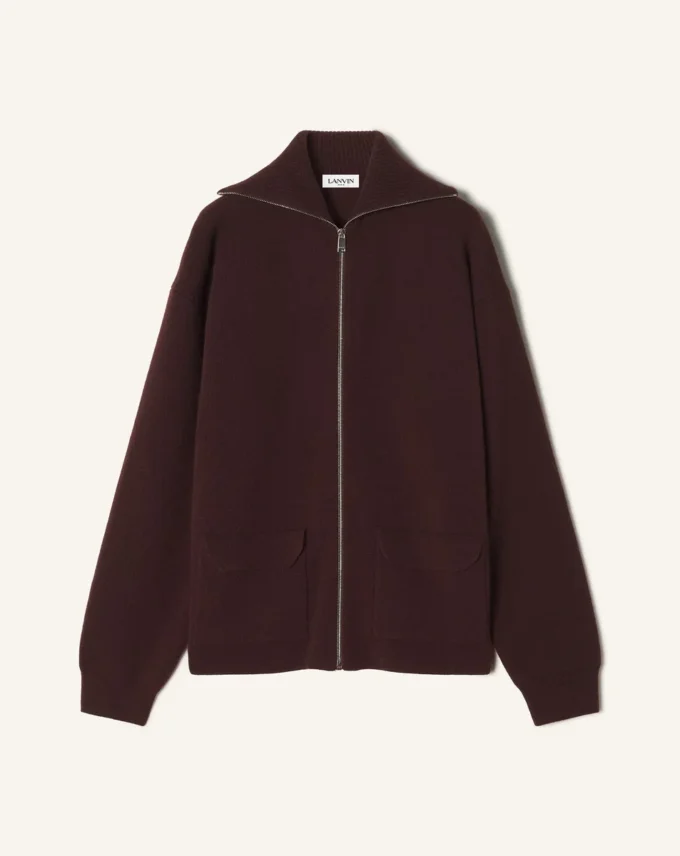 Cashmere Zip Cardigan Cashmere Zip Cardigan