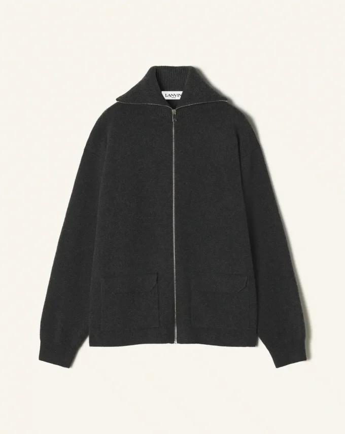 Cashmere Zip Cardigan Cashmere Zip Cardigan