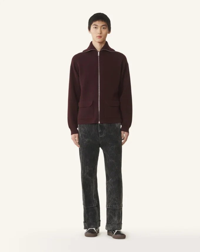 Cashmere Zip Cardigan Cashmere Zip Cardigan