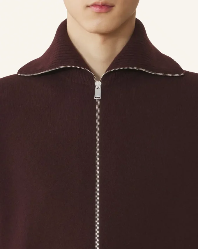 Cashmere Zip Cardigan Cashmere Zip Cardigan