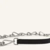 Catch by Lanvin Leather and Metal Chain Belt Catch by Lanvin Leather and Metal Chain Belt
