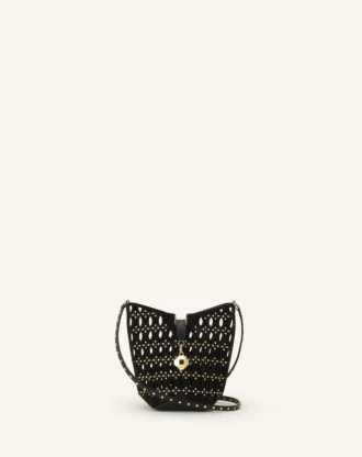 Catch Nano by Lanvin Bucket Bag in Suede Catch Nano by Lanvin Bucket Bag in Suede