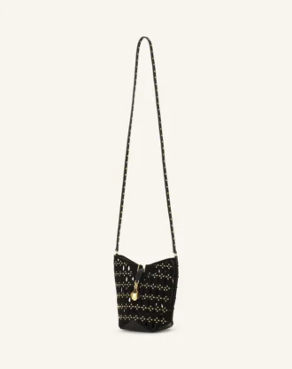 Catch Nano by Lanvin Bucket Bag in Suede Catch Nano by Lanvin Bucket Bag in Suede