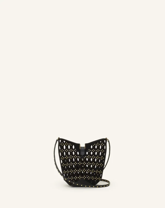 Catch Nano by Lanvin Bucket Bag in Suede Catch Nano by Lanvin Bucket Bag in Suede