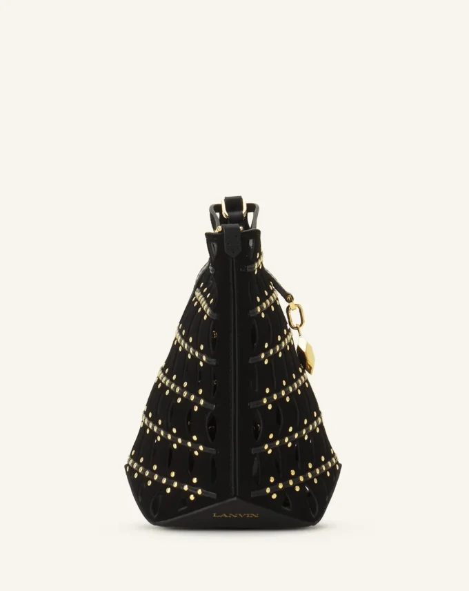Catch Nano by Lanvin Bucket Bag in Suede Catch Nano by Lanvin Bucket Bag in Suede