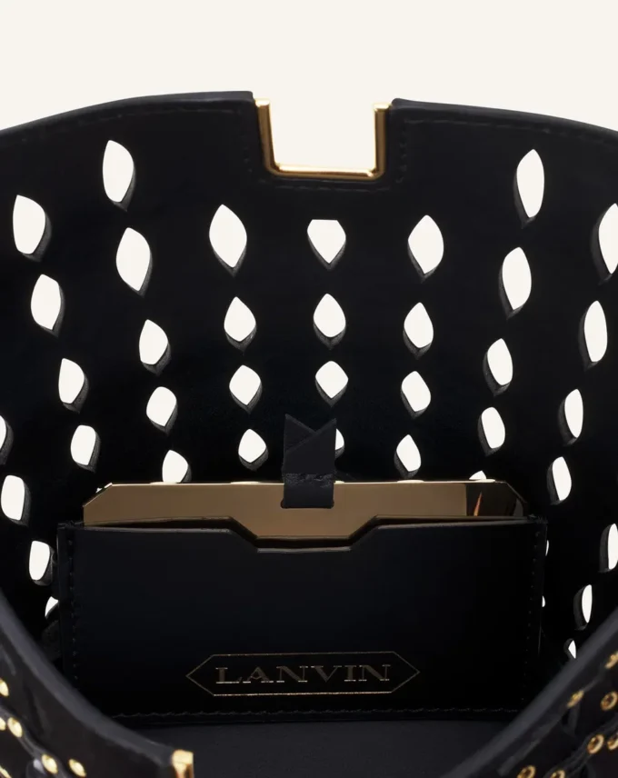 Catch Nano by Lanvin Bucket Bag in Suede Catch Nano by Lanvin Bucket Bag in Suede