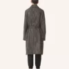 Checked Wool Car Coat Checked Wool Car Coat