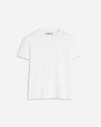 Classic Fit Lanvin Embroidered T-Shirt