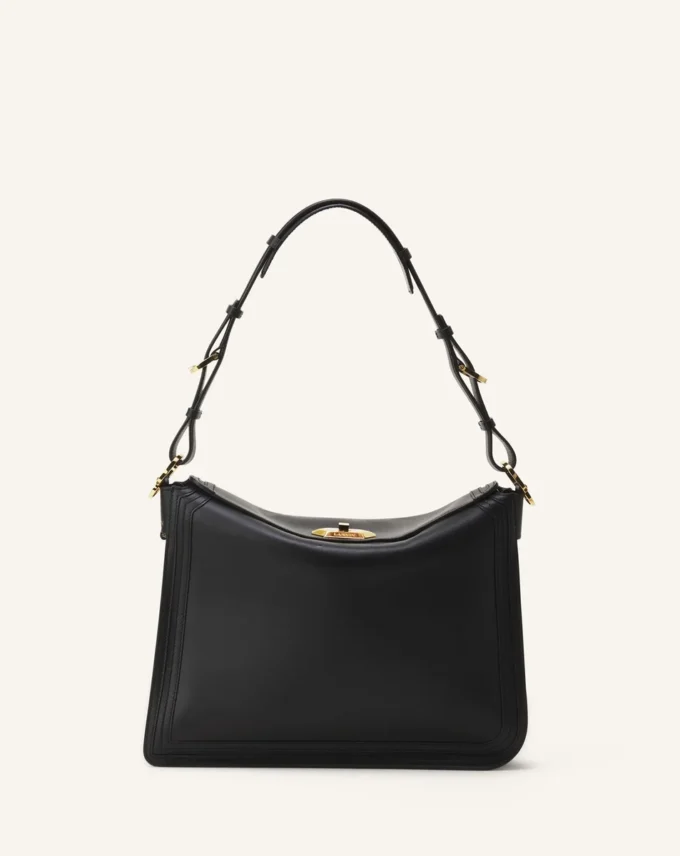 Compagnon Asymmetrical Bag in Leather Compagnon Asymmetrical Bag in Leather