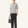 Compagnon Asymmetrical Bag in Leather Compagnon Asymmetrical Bag in Leather