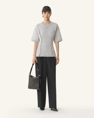 Compagnon Asymmetrical Bag in Leather
