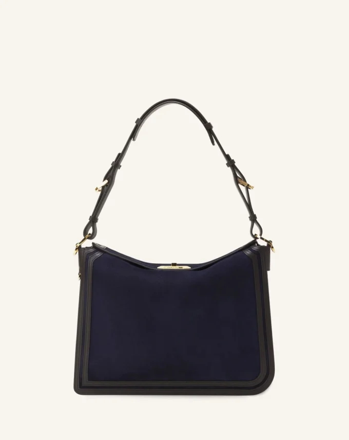 Compagnon Asymmetrical Bag in Suede Compagnon Asymmetrical Bag in Suede