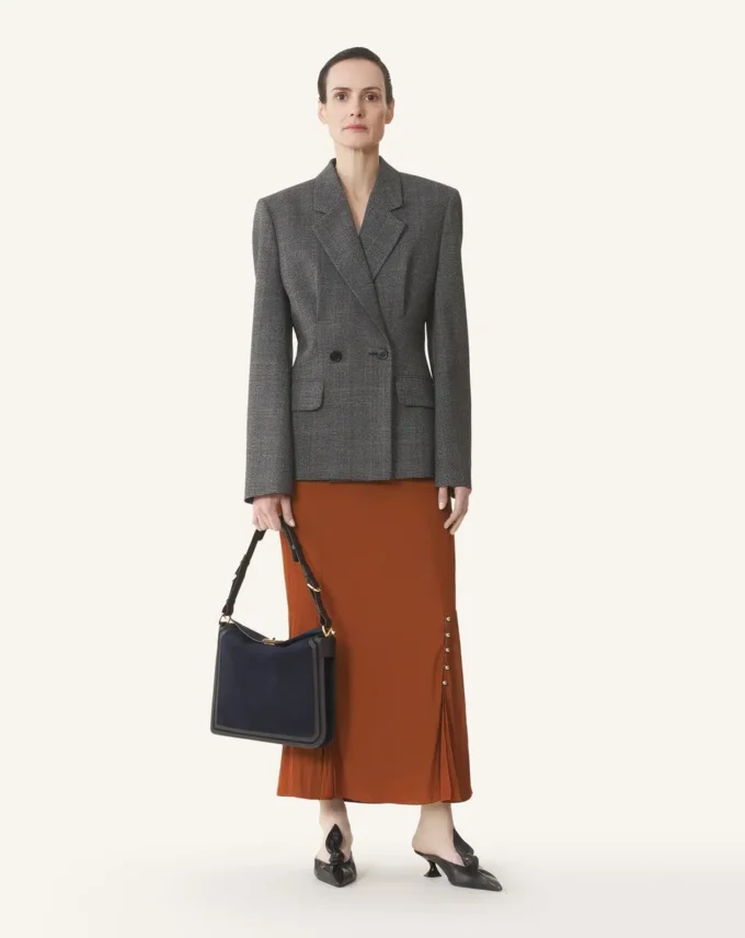 Compagnon Asymmetrical Bag in Suede Compagnon Asymmetrical Bag in Suede