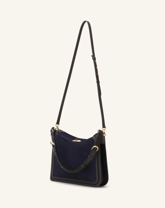 Compagnon Asymmetrical Bag in Suede Compagnon Asymmetrical Bag in Suede
