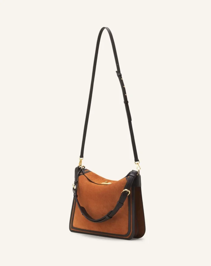 Compagnon Asymmetrical Bag in Suede Compagnon Asymmetrical Bag in Suede
