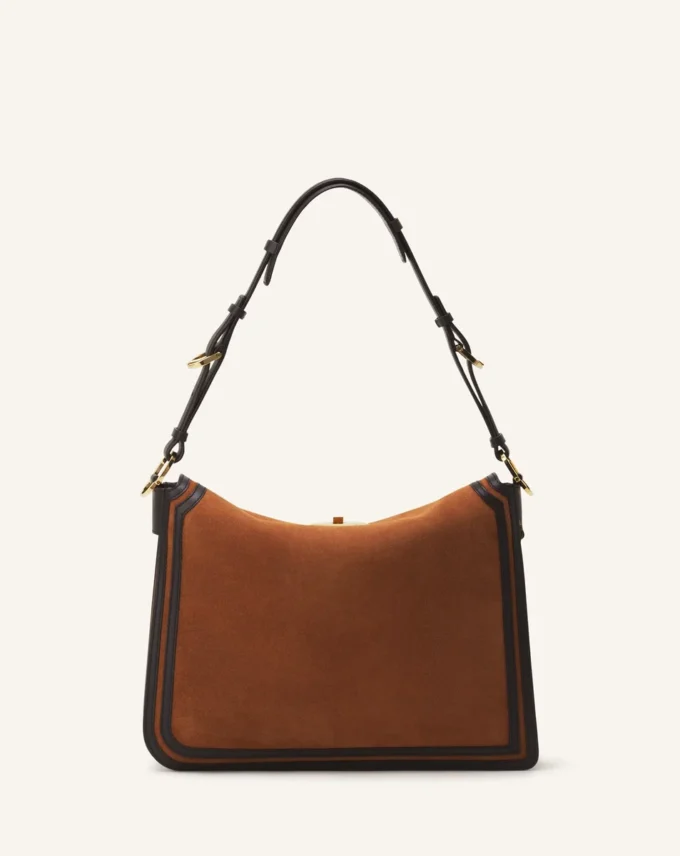 Compagnon Asymmetrical Bag in Suede Compagnon Asymmetrical Bag in Suede