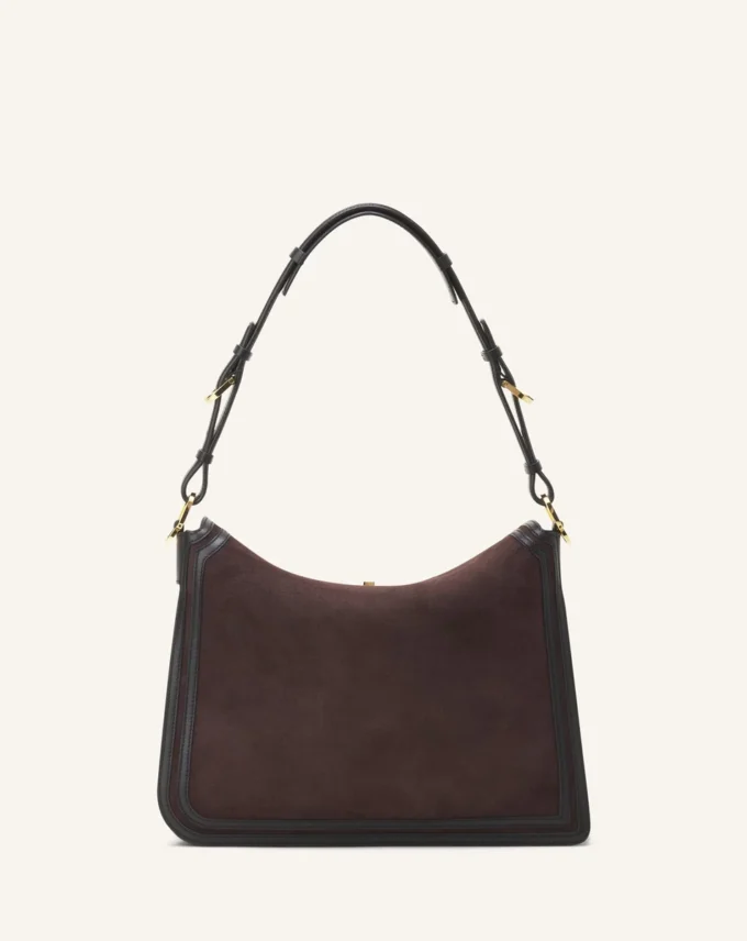 Compagnon Asymmetrical Bag in Suede Compagnon Asymmetrical Bag in Suede
