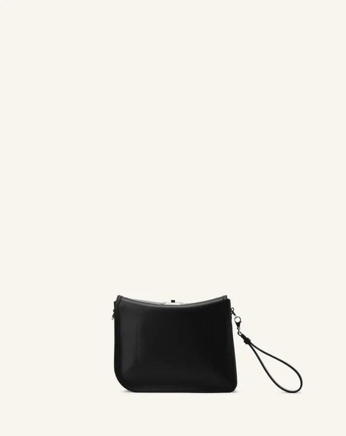Compagnon Asymmetrical Leather Clutch Bag Compagnon Asymmetrical Leather Clutch Bag