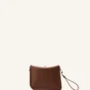 Compagnon Asymmetrical Leather Clutch Bag Compagnon Asymmetrical Leather Clutch Bag
