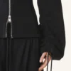 Cotton Fleece Adn Cashmere Jacket