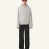 Cotton Fleece and Cashmere Hoodie Cotton Fleece and Cashmere Hoodie