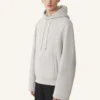 Cotton Fleece and Cashmere Hoodie Cotton Fleece and Cashmere Hoodie