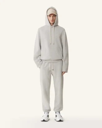 Cotton Fleece and Cashmere Jogging Pants