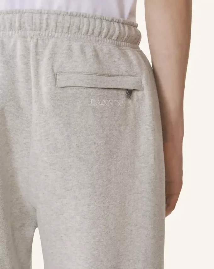 Cotton Fleece and Cashmere Jogging Pants Cotton Fleece and Cashmere Jogging Pants
