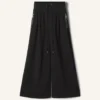 Cotton Fleece and Cashmere Pants
