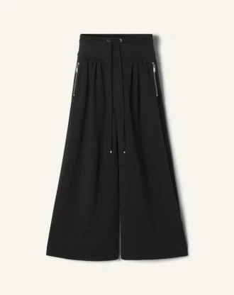 Cotton Fleece and Cashmere Pants