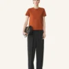 Wide-Leg Flannel Pants Wide-Leg Flannel Pants