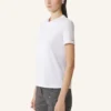 Cotton T-Shirt with Ribbon Detail