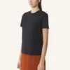 Cotton T-Shirt with Ribbon Detail