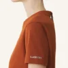 Cotton T-Shirt with Ribbon Detail