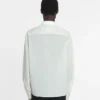 Cotton Voile Shirt with Cut-Outs Cotton Voile Shirt with Cut-Outs