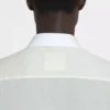 Cotton Voile Shirt with Cut-Outs Cotton Voile Shirt with Cut-Outs