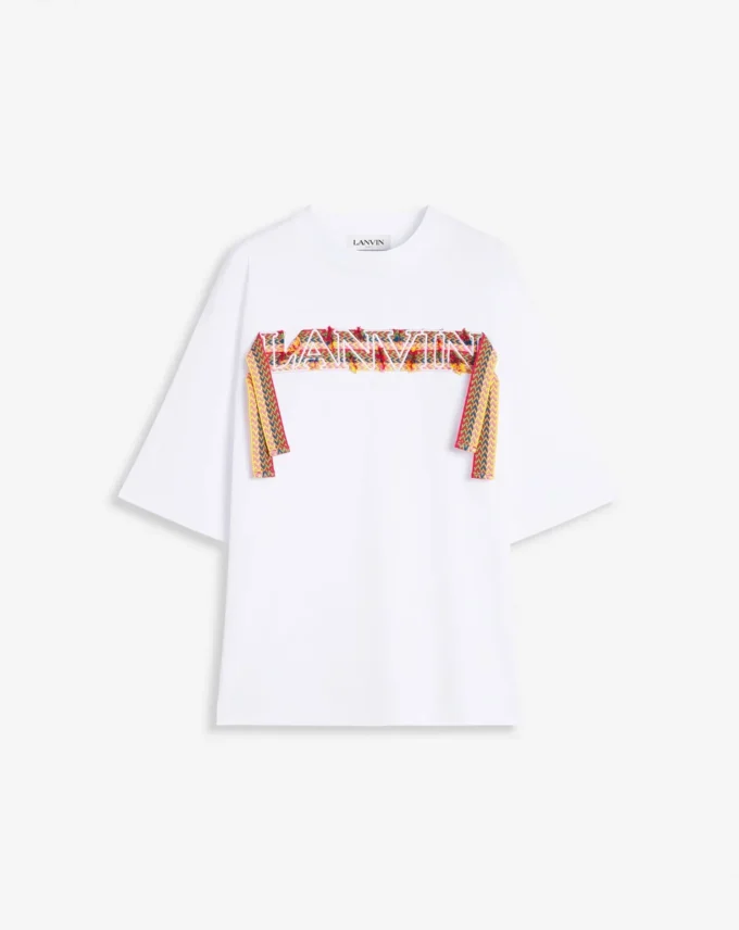 Curb Lace Lanvin Oversized T-Shirt Curb Lace Lanvin Oversized T-Shirt