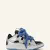Curb Metallic Leather Sneakers with Mesh Laces Curb Metallic Leather Sneakers with Mesh Laces
