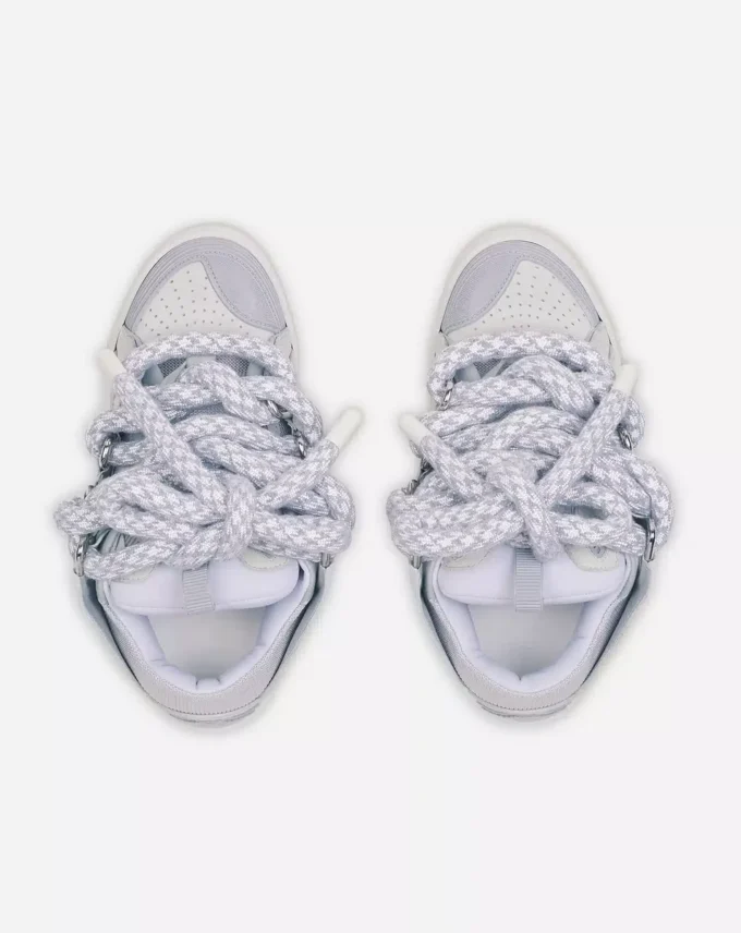 Curb Sneakers in Leather with Snake Laces Curb Sneakers in Leather with Snake Laces