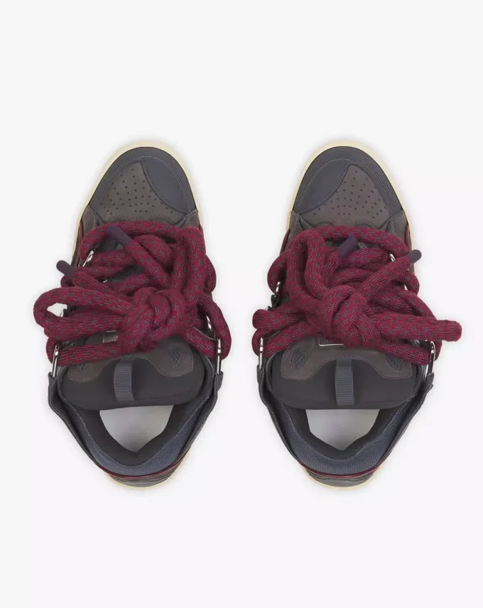 Curb Sneakers in Leather with Snake Laces Curb Sneakers in Leather with Snake Laces