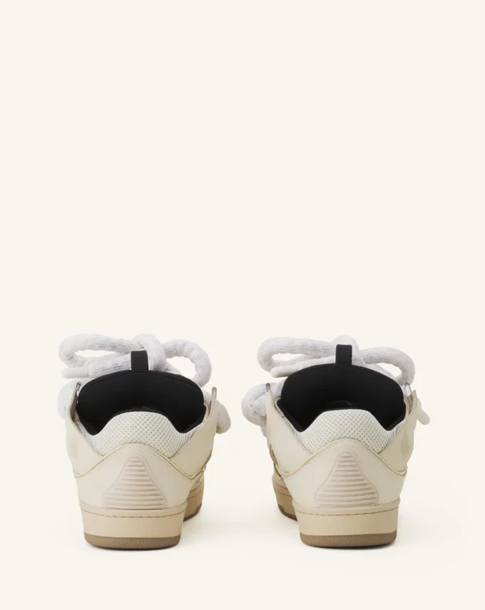 Curb Sneakers in Leather with Snake Laces Curb Sneakers in Leather with Snake Laces
