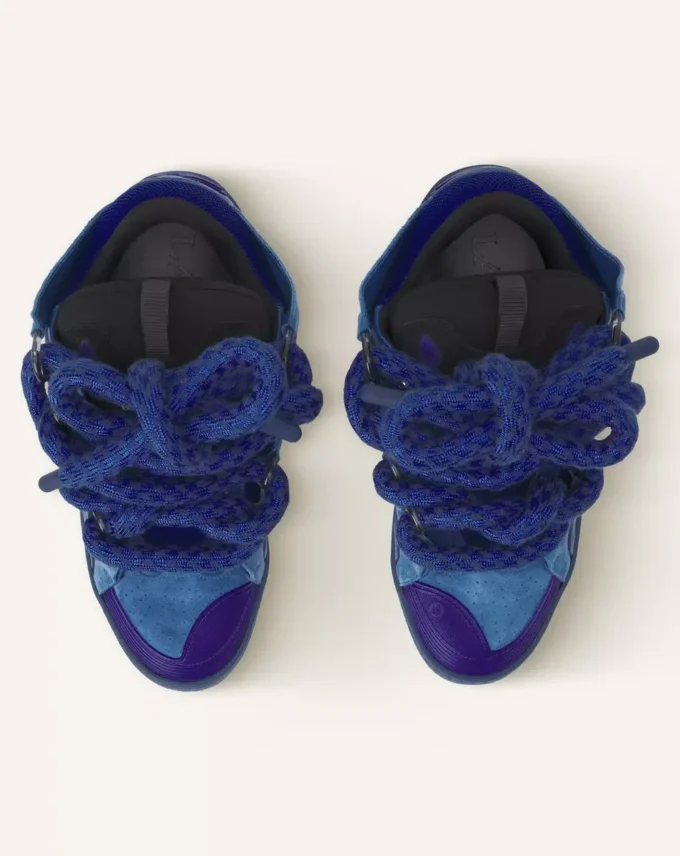 Curb Sneakers in Leather with Snake Laces Curb Sneakers in Leather with Snake Laces