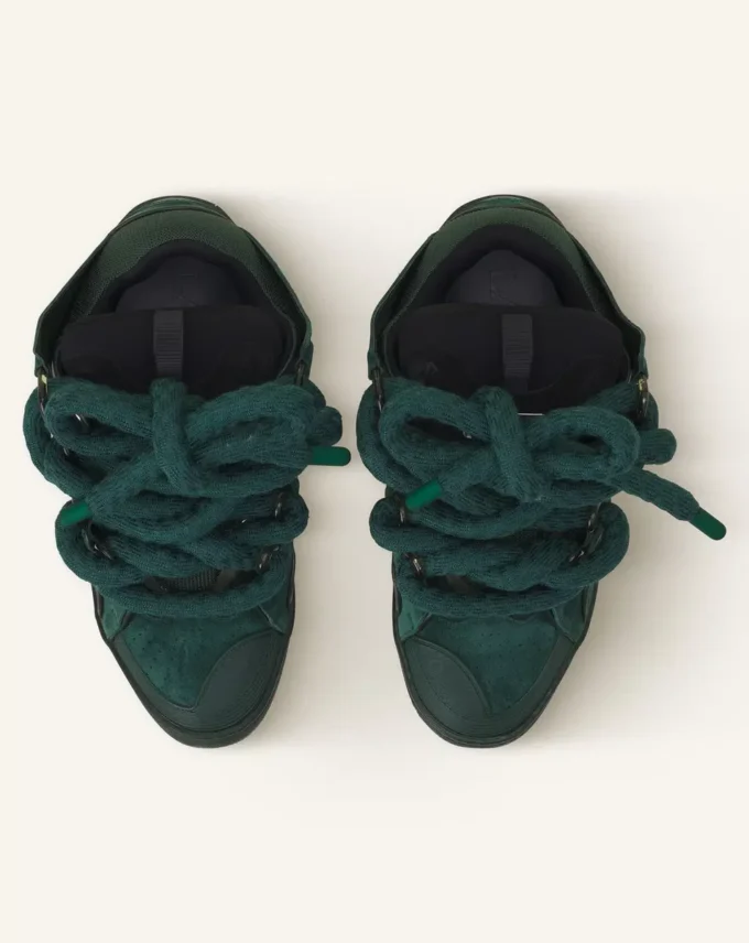 Curb Sneakers in Leather with Snake Laces Curb Sneakers in Leather with Snake Laces