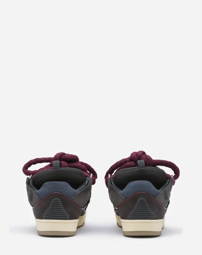 Curb Sneakers in Leather with Snake Laces Curb Sneakers in Leather with Snake Laces