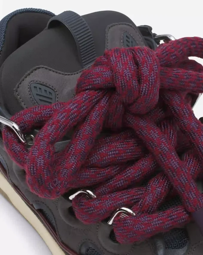 Curb Sneakers in Leather with Snake Laces Curb Sneakers in Leather with Snake Laces