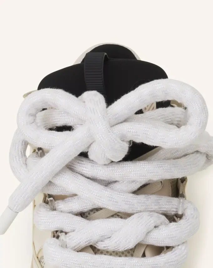 Curb Sneakers in Leather with Snake Laces Curb Sneakers in Leather with Snake Laces