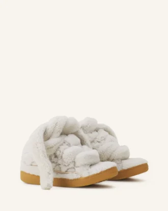 Curb Sneakers in Shearling
